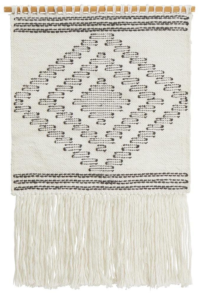 Zaid White Wall Hanging