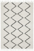 Saffron 11 White Rug