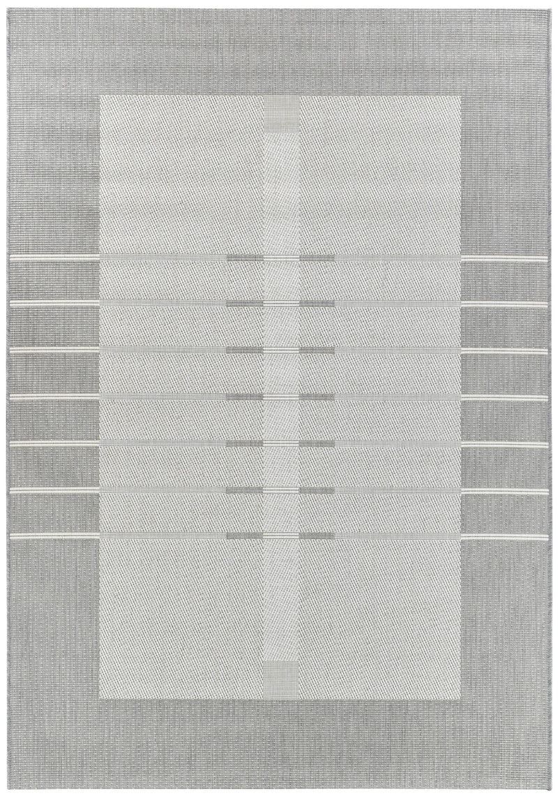 Samba Silver Cream Outdoor Rug