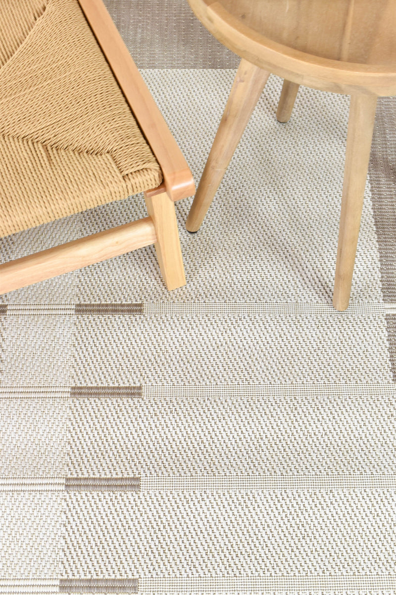 Samba Beige Cream Outdoor Rug
