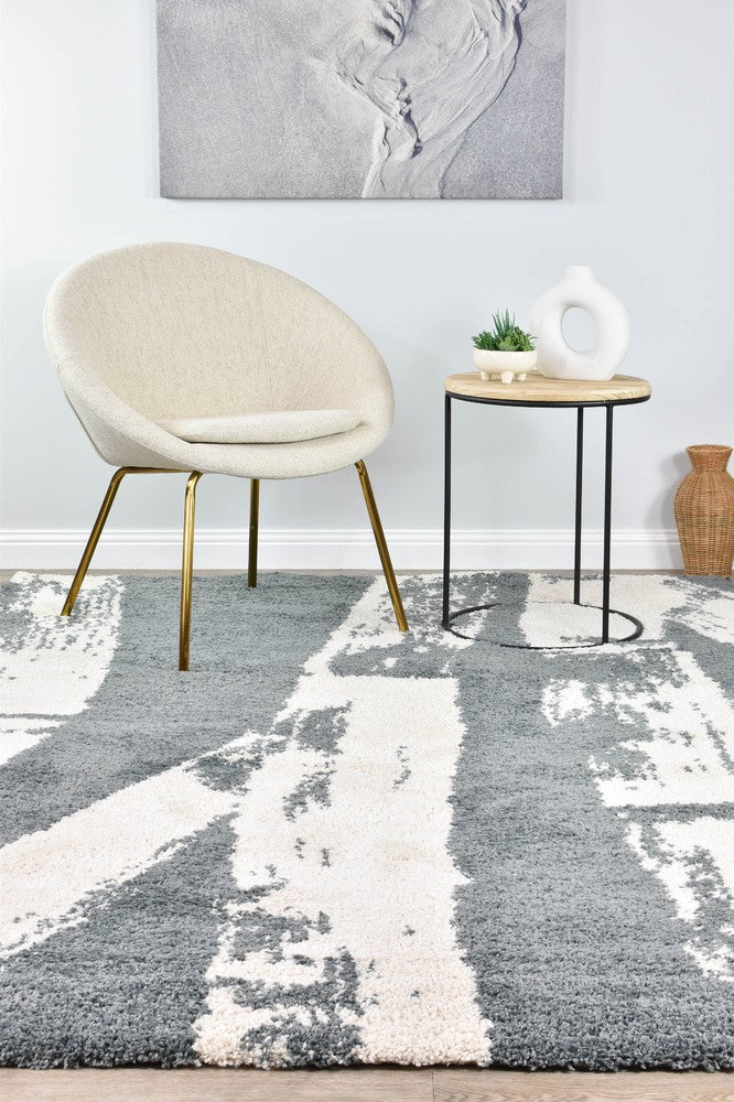 Elle 02 Grey Cream Rug