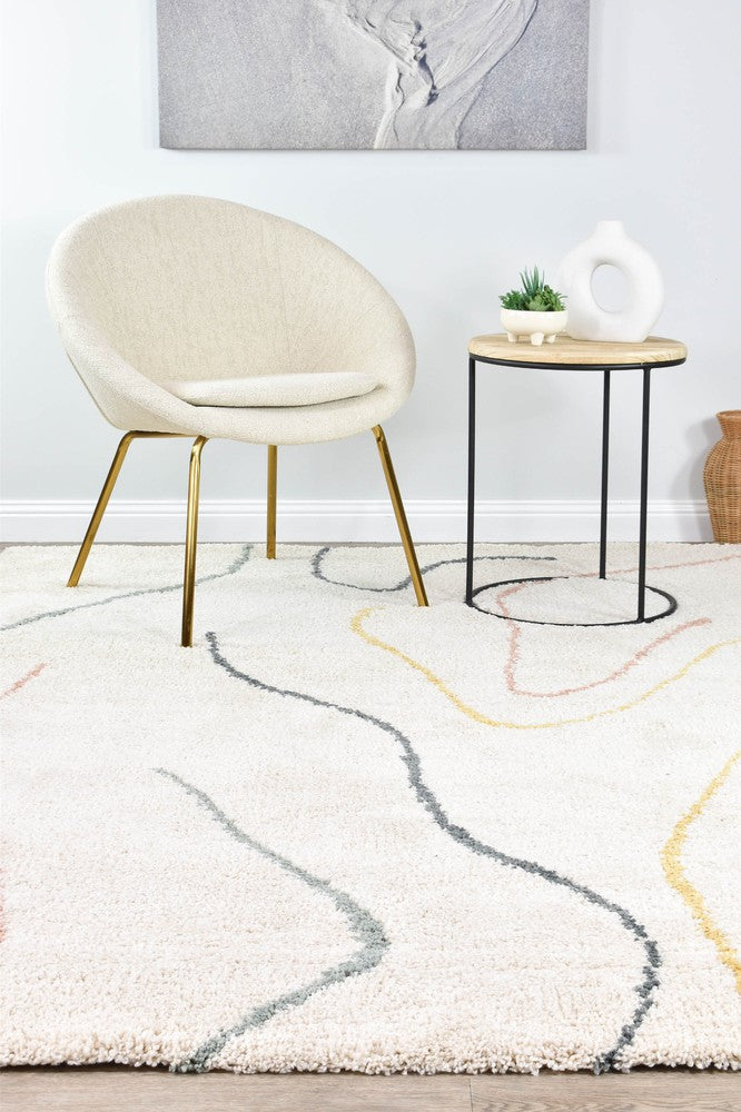 Elle 13 Cream Yellow Rug
