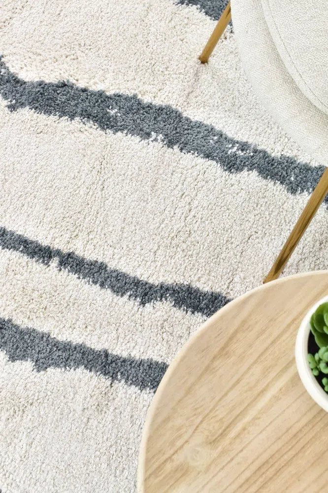Elle 28 Cream Grey Rug
