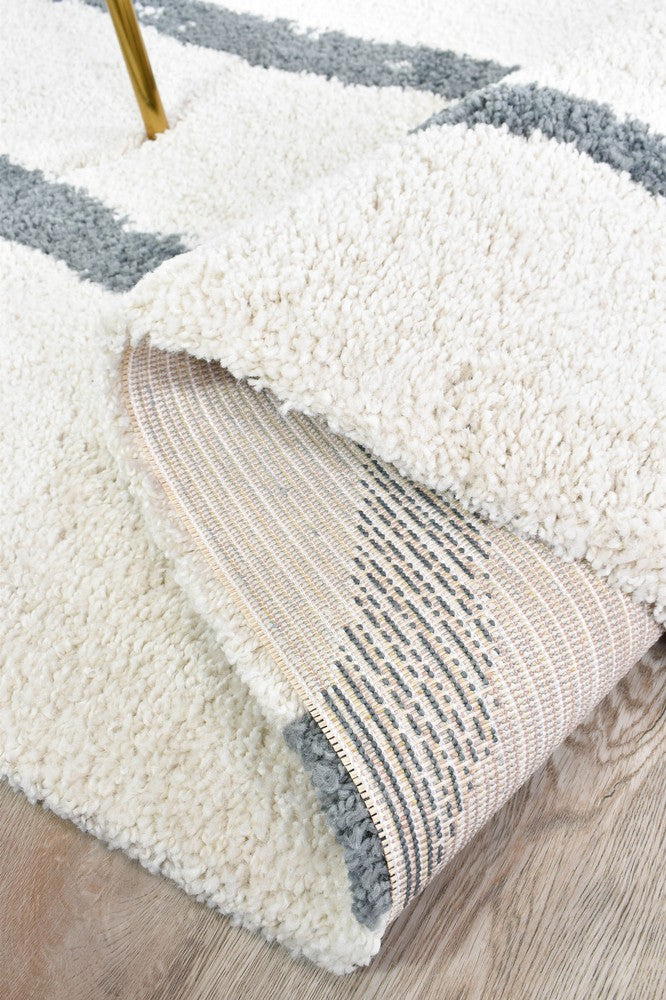 Elle 28 Cream Grey Rug