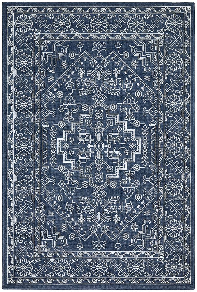 Seaside 5555 Navy Rug