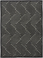 York Cindy Black & Gold Rug