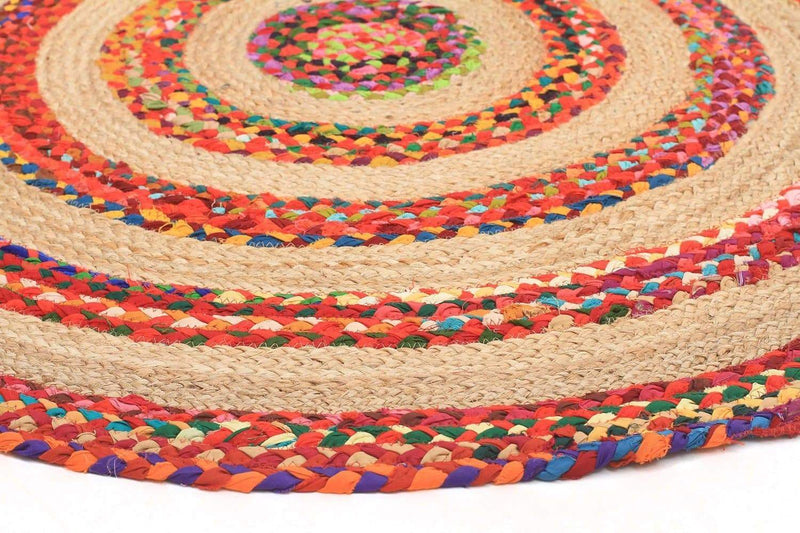 Atrium-April Target Cotton and Jute Rug