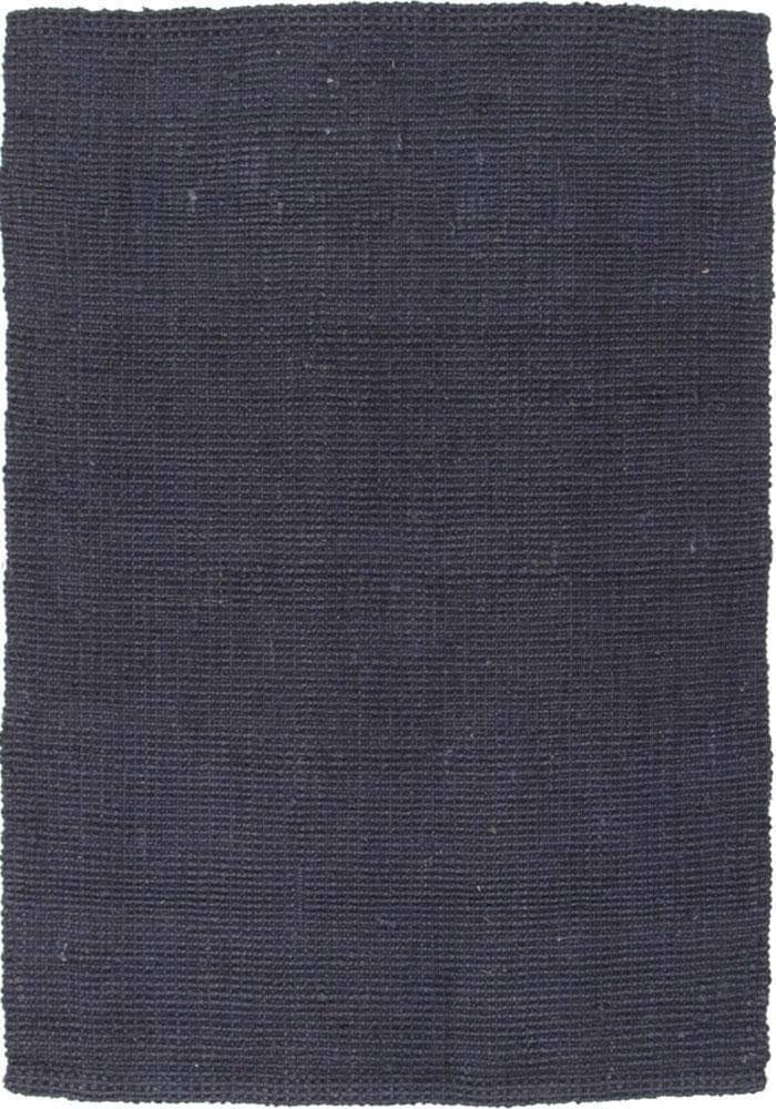 Atrium-Chunky Natural Fiber Barker Navy Rug