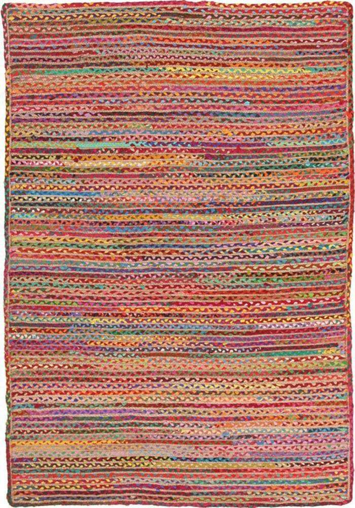 Atrium-Expo Jute and Cotton Rug Multi