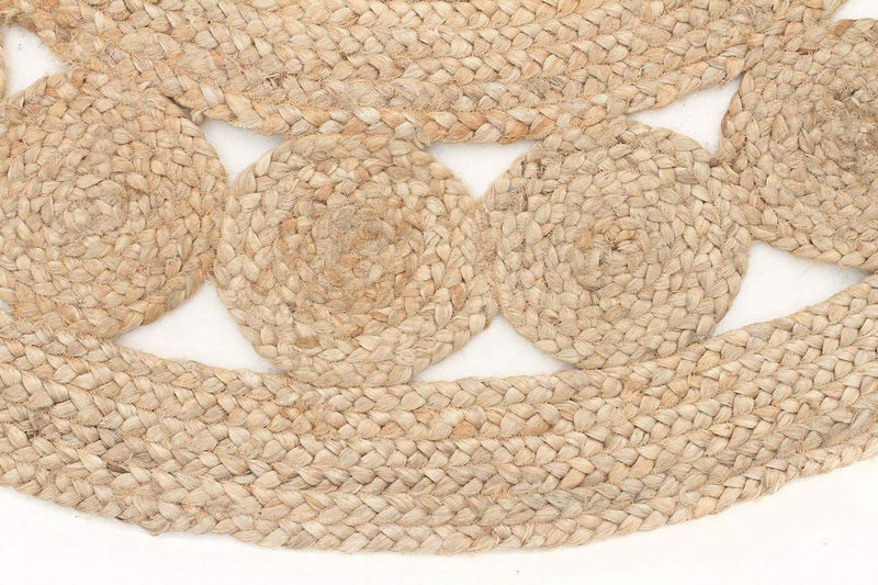 Atrium-Natural Daisy Jute Rug