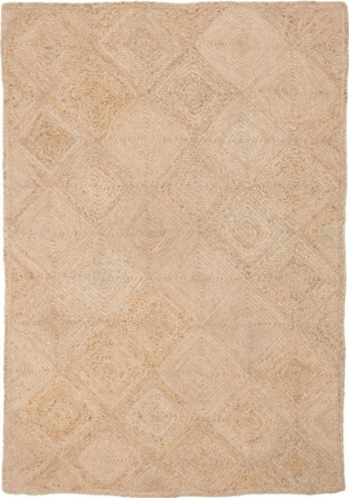 Atrium-Round Jute Natural Rug Charcoal