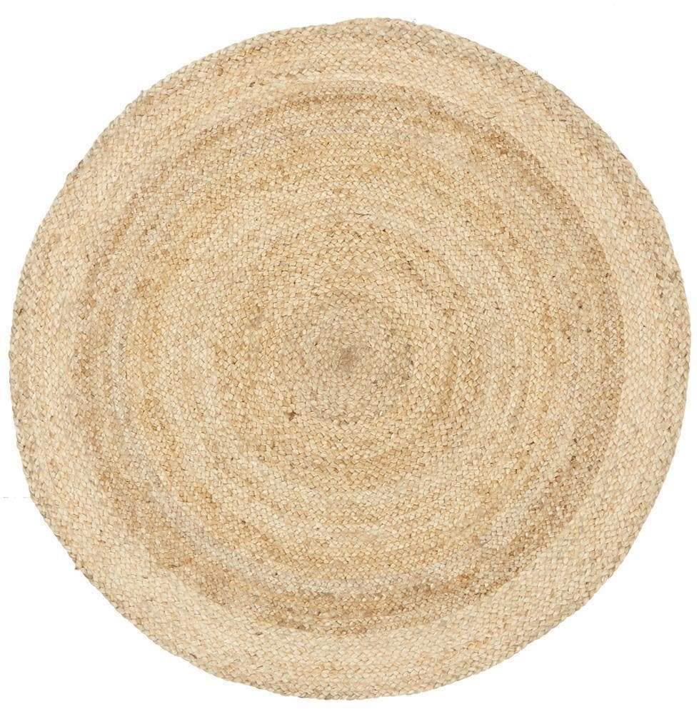 Atrium-Round Jute Natural Rug