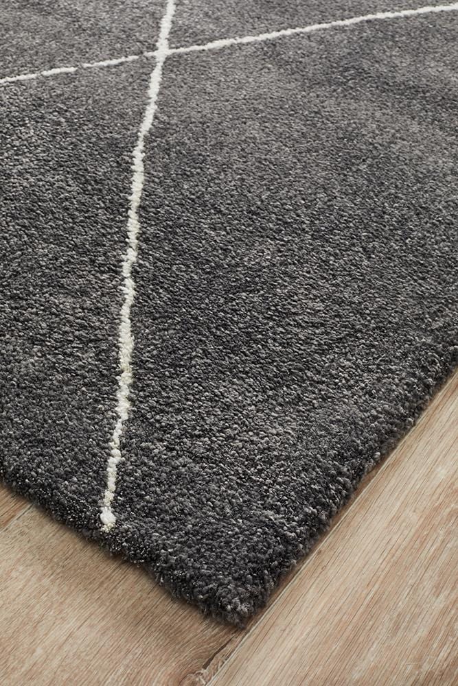 Broadway-Rug Culture Broadway 931 Charcoal
