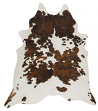 Cowhide-Exquisite Natural Cow Hide Black Tricolor