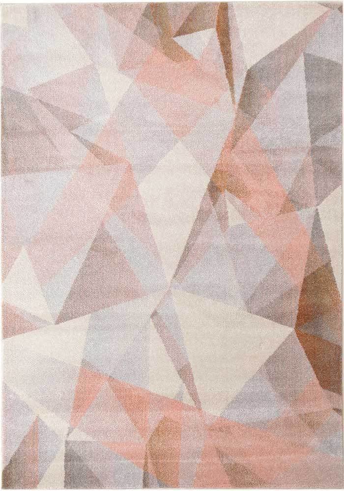 Dimensions-Divinity Shatter Blush Modern Rug