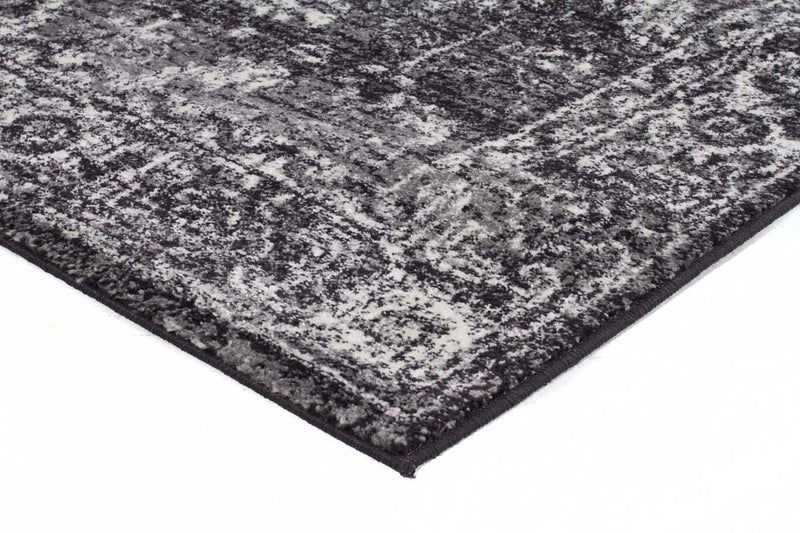 Evo Rect-Estella Charcoal Transitional Rug-RUG HOME