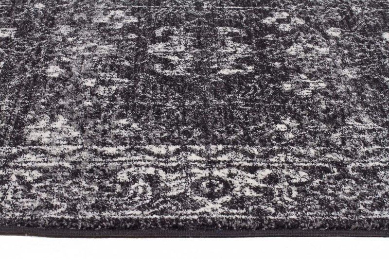 Evo Rect-Estella Charcoal Transitional Rug-RUG HOME