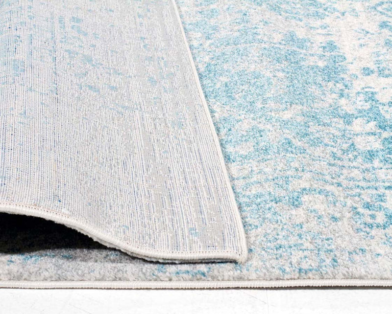 Evo Rect-Glacier White Blue Transitional Rug-RUG HOME