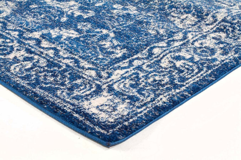 Evo Rect-Oasis Navy Transitional Rug-RUG HOME