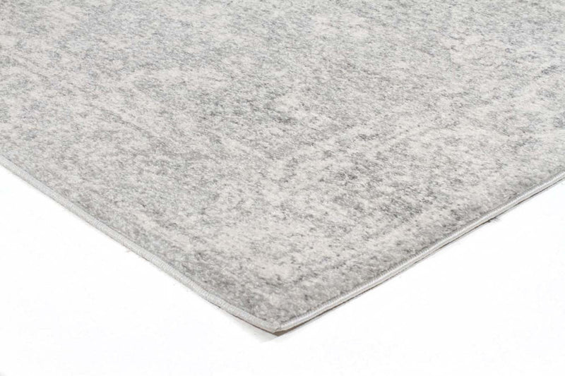 Evo Rect-Shine Silver Transitional Rug-RUG HOME