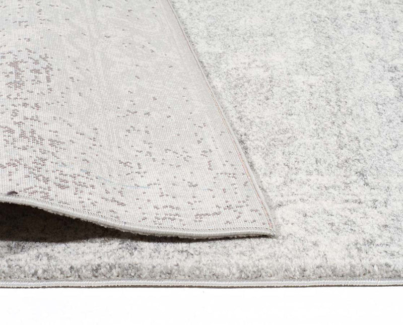 Evo Rect-Shine Silver Transitional Rug-RUG HOME
