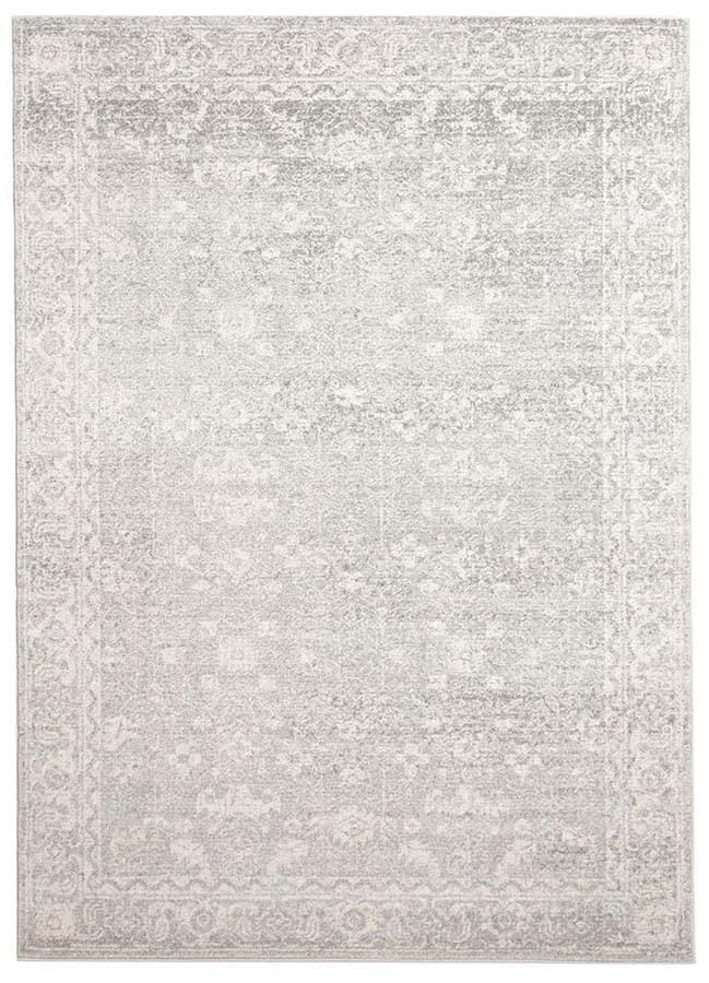 Evo Rect-Shine Silver Transitional Rug-RUG HOME