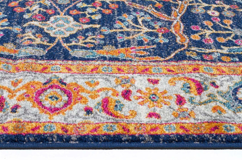 Evo Rect-Splash Multi Transitional Rug-RUG HOME