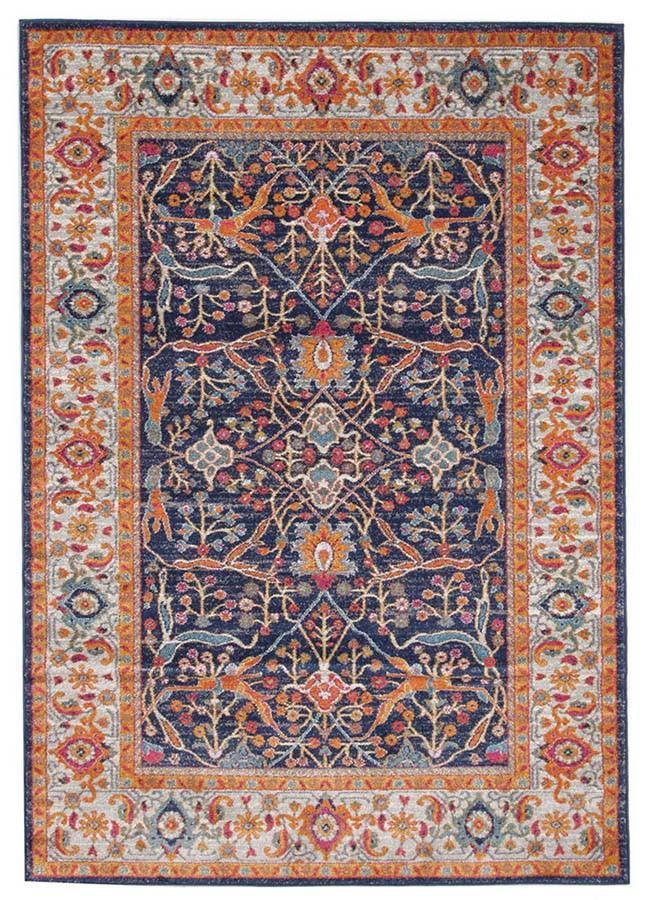 Evo Rect-Splash Multi Transitional Rug-RUG HOME