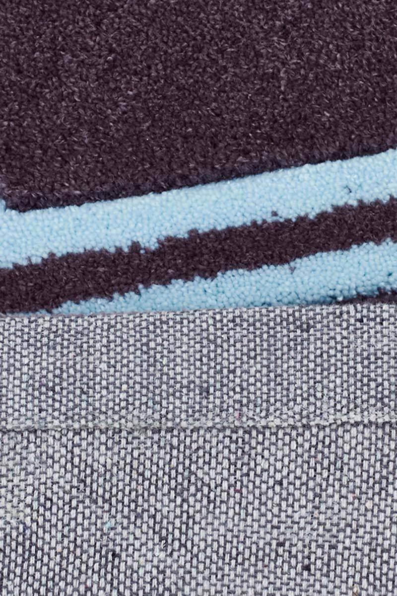 Gold-Neo Lattice Design Rug Smoke-RUG HOME