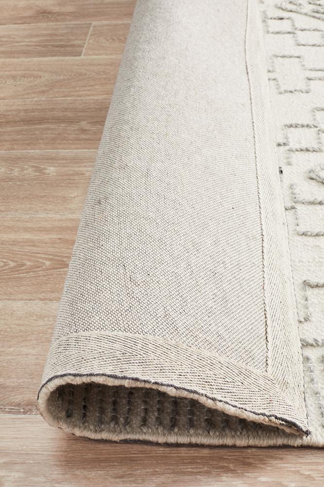 Hudson-Salena Rug Ivory