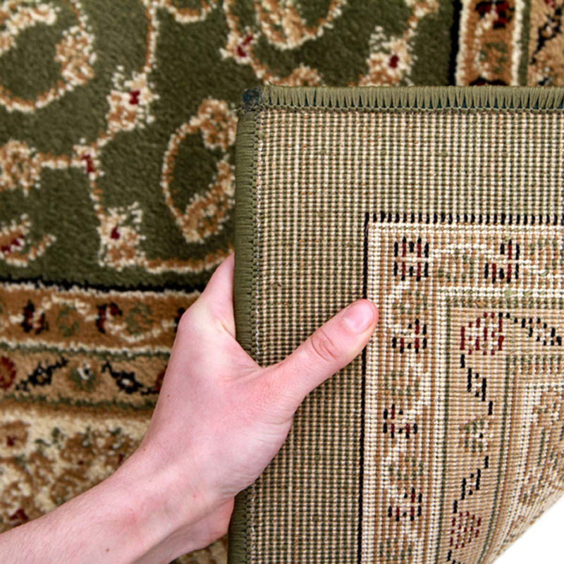 Istanbul-Medallion Classic Design Rug Green