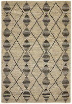 Kenya-Kenya Kasa Hand Woven Tribal Jute Rug