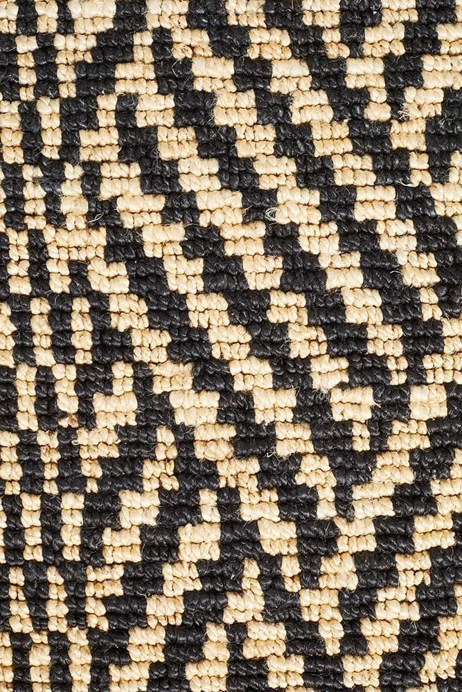 Kenya-Kenya Kimi Hand Woven Tribal Jute Rug