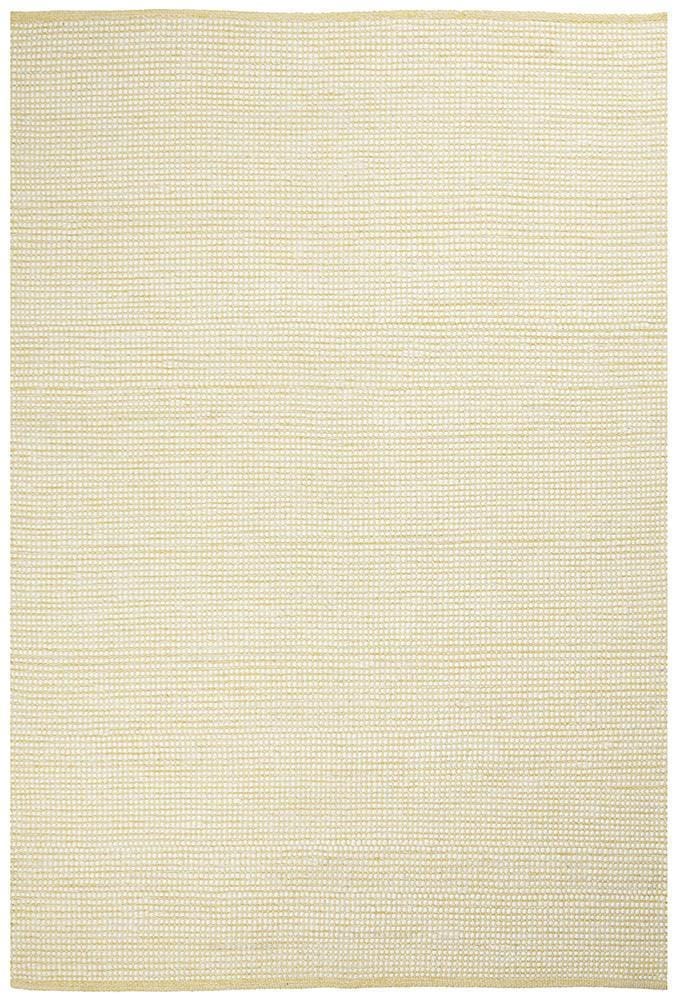 Loft-Loft Stunning Wool Yellow Rug