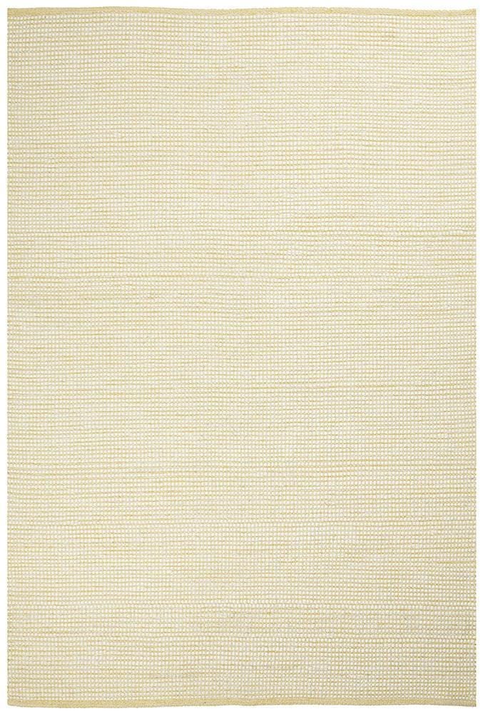 Loft-Loft Stunning Wool Yellow Rug