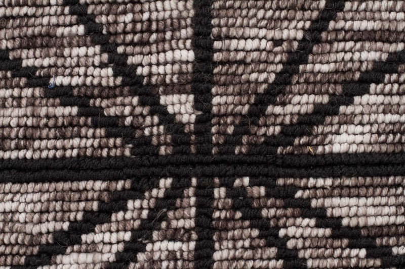 Miller-Rhythm Motif Charcoal Rug