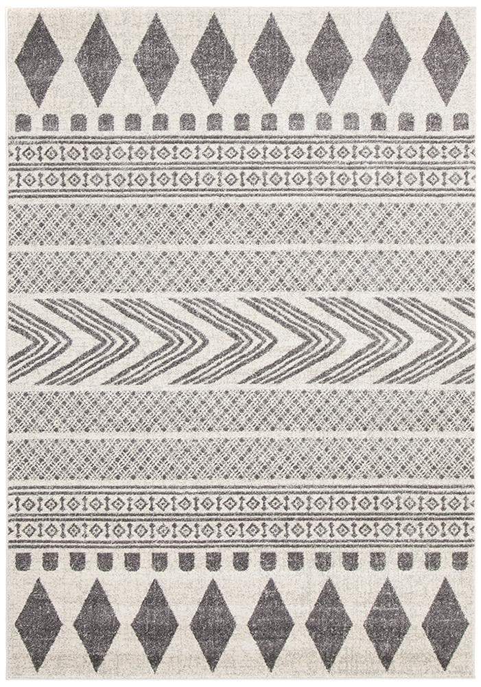 Mirage-Adani Modern Tribal Design Grey Rug