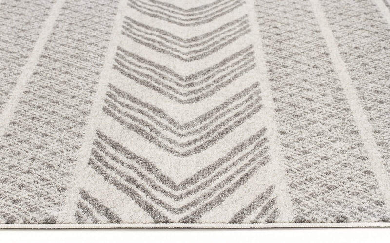 Mirage-Adani Modern Tribal Design Grey Rug