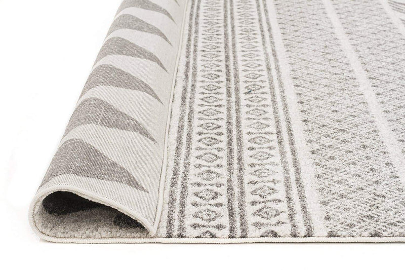 Mirage-Adani Modern Tribal Design Grey Rug
