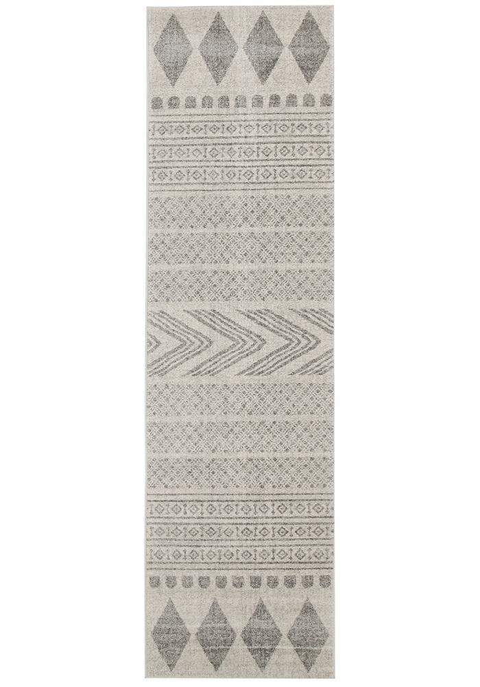 Mirage-Adani Modern Tribal Design Grey Rug