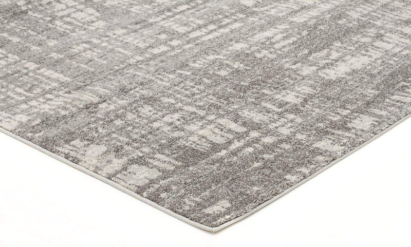 Mirage-Ashley Abstract Modern Silver Grey Rug