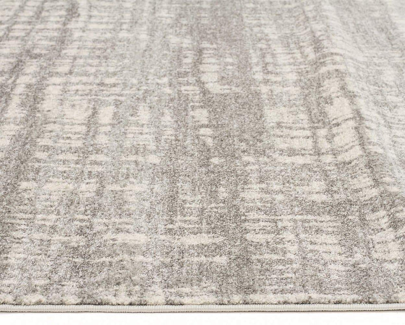Mirage-Ashley Abstract Modern Silver Grey Rug