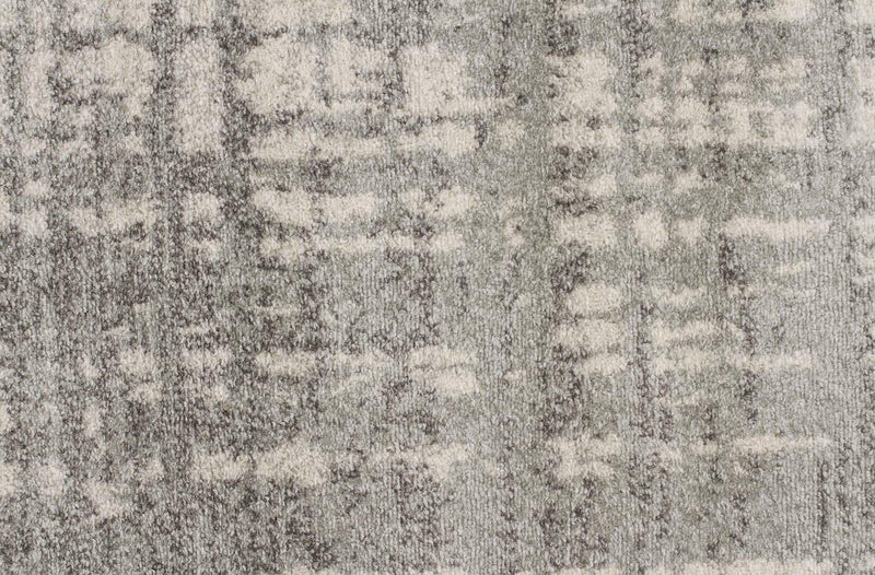 Mirage-Ashley Abstract Modern Silver Grey Rug