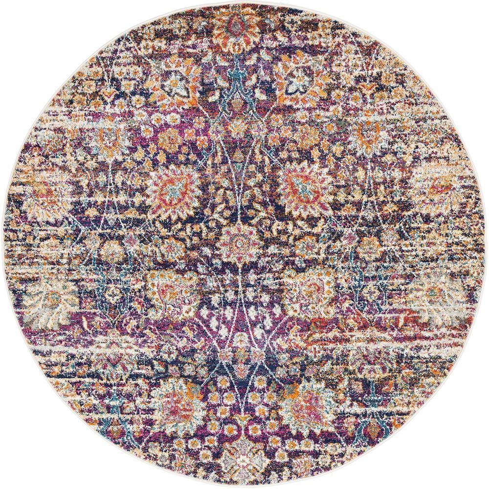 Mirage-Zolan Transitional Multi Round Rug