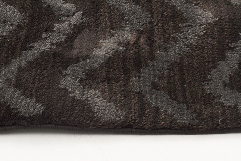 Morocco-Moroccan Chevron Design Rug Brown Grey-RUG HOME