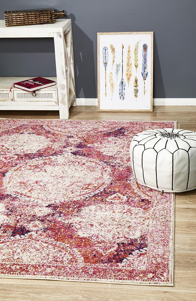 Museum-Museum Byron Fuschia Rug-RUG HOME