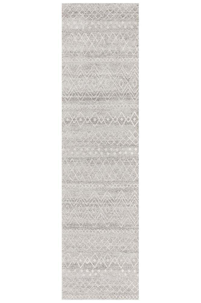 Oasis-Oasis Nadia Grey Rustic Tribal Rug