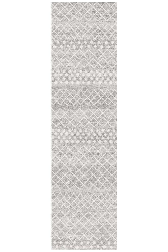 Oasis-Oasis Selma Silver Tribal Rug