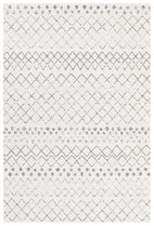 Oasis-Oasis Selma White Grey Tribal Rug