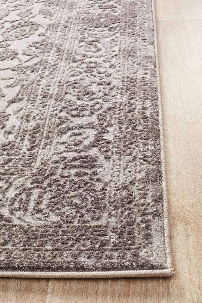 Oppulance-Opulence Lucy Silver Rug